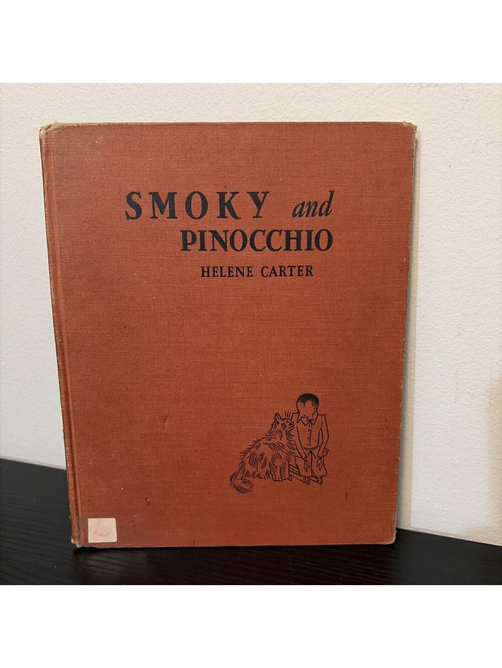 1940 1st Edition SMOKY & PINOCCHIO By HELENE CARTER Illustrated